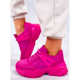 BM Jodhi Turnschuhe in Fuchsia rosa 2