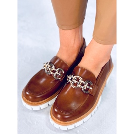 BM Plateau-Loafer von Catz Camel braun 1