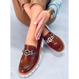 BM Plateau-Loafer von Catz Camel braun 2