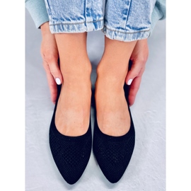 BM Durchbrochene Ballerinas Forlani Schwarz 1