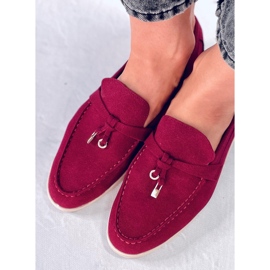 BM Damen-Slipper Eunice Wine rot 1