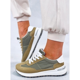 BM Barks Green Sneaker für Damen grün 1