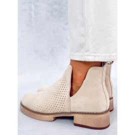 BM Durchbrochene Frühlingsstiefel Neve Beige 2