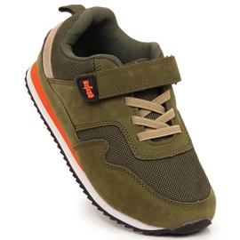 Kindersportschuhe mit Klettverschluss Olive Befado 1