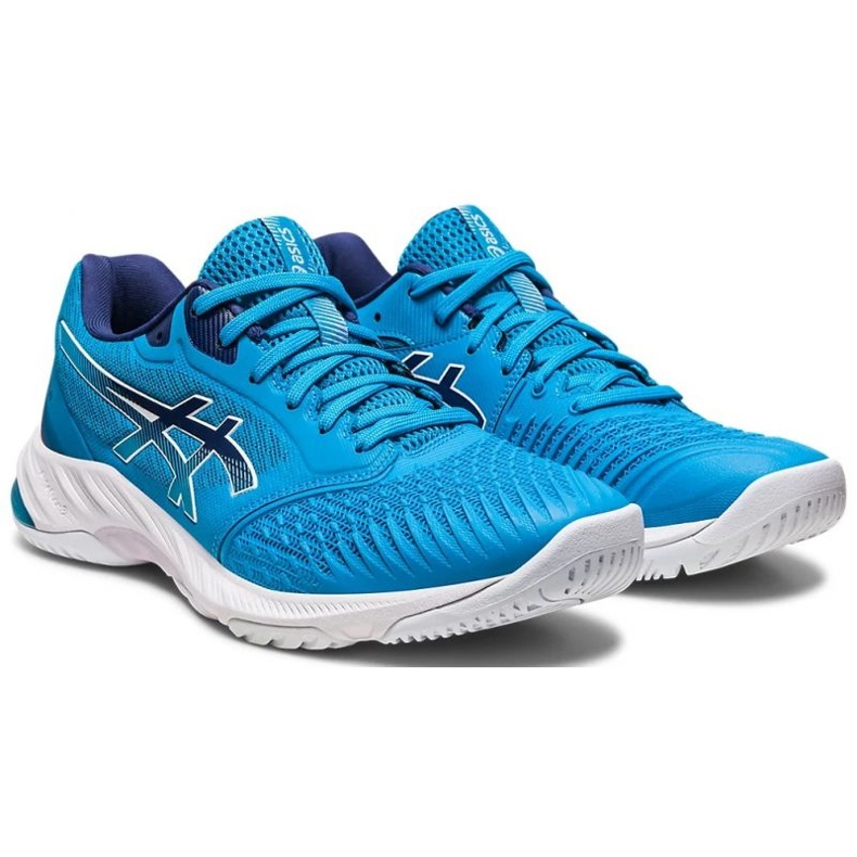 Asics Netburner Ballistic Ff 3 M 1051A073 401 Volleyballschuhe blau blau 1