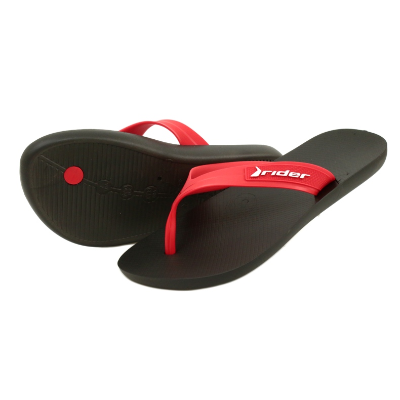 Rider 12120 AF985 Herren-Flip-Flops, rot schwarz 3