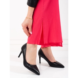 Schwarze klassische Damen High Heels von Shelovet 1