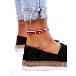 Damen Sneakers Slip On Big Star KK276008 Schwarz 4
