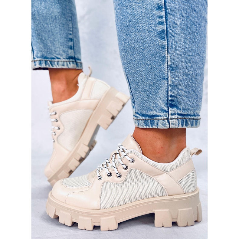 BM Loafer mit hohen Sohlen Asger Beige 2