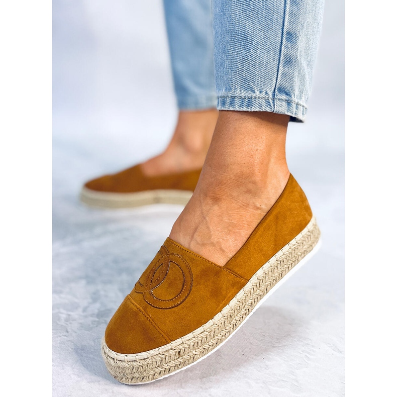 Chanelkikikiki Wela Kamel-Espadrilles braun 2