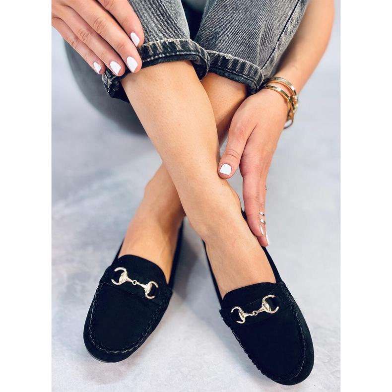 BM Hesso Schwarze Damen-Slipper 1