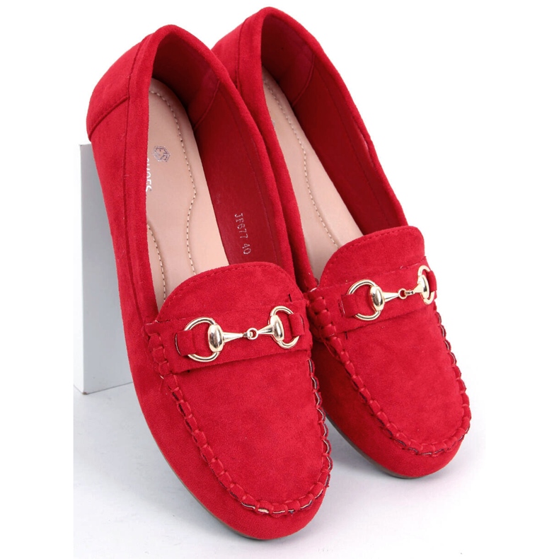 BM Hesso Red Damen-Slipper rot 2