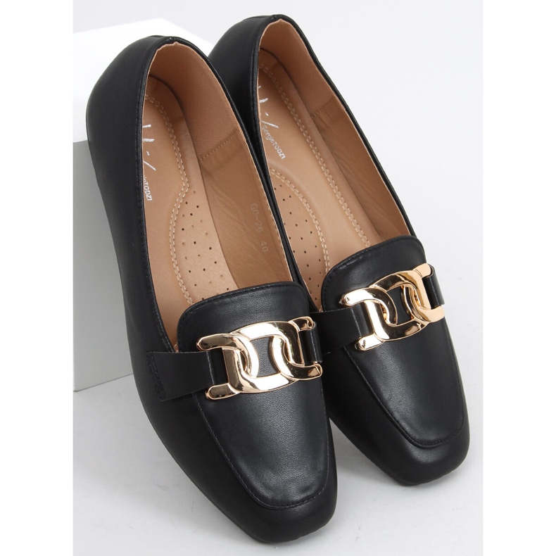 BM Paola Black Damen-Slipper schwarz 2