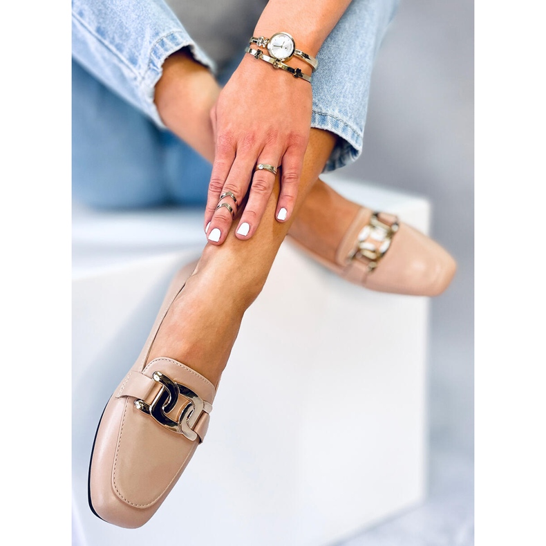 BM Paola Nude Damen-Slipper beige 2