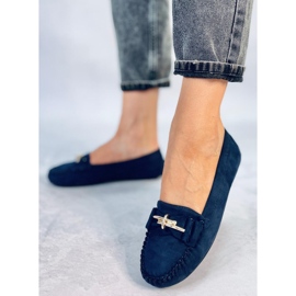 BM Loafer für Damen von Lyset Azul navy blau 2