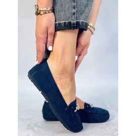 BM Loafer für Damen von Lyset Azul navy blau 1