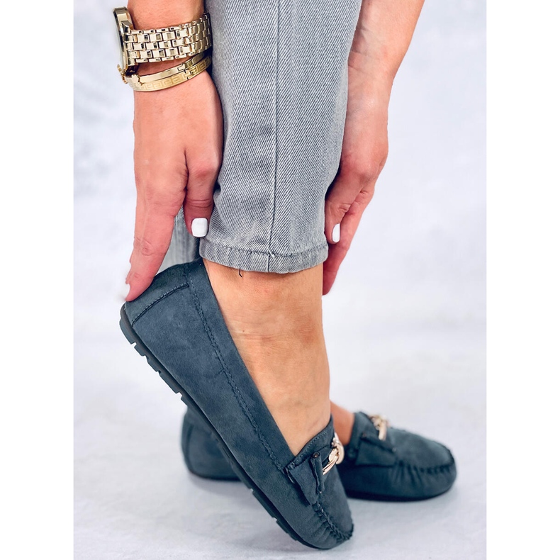 Lyset Gris Damen-Slipper grau 2