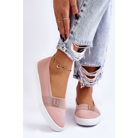 Damen-Sneaker zum Hineinschlüpfen Big Star LL274202 Nude rosa 2