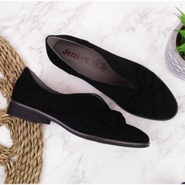 Damenschuhe mit schwarzer Schleife Jezzi 5