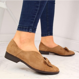 Damenschuhe mit beiger Schleife Jezzi 2