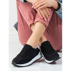 Leichter Sportschuh für Damen von Shelovet in Schwarz 1