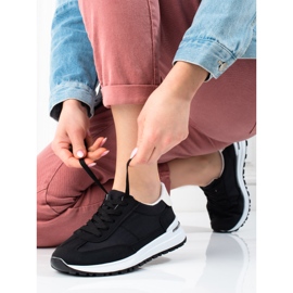 Leichter Sportschuh für Damen von Shelovet in Schwarz 2