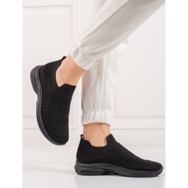 Shelovet Plateau Sportschuhe schwarz 2