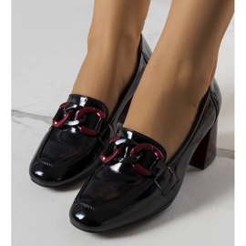 BM Teresa schwarz lackierte Pumps 1