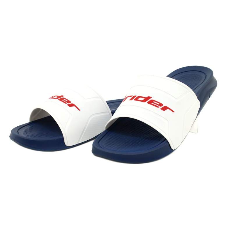 Herren Flip Flops Rider Smash Slide Ad 12130 AI432 weiß 2