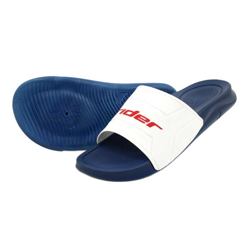 Herren Flip Flops Rider Smash Slide Ad 12130 AI432 weiß 3