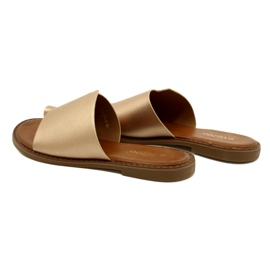 Goldene Hausschuhe Evento 22SD35-4586 Gold 5