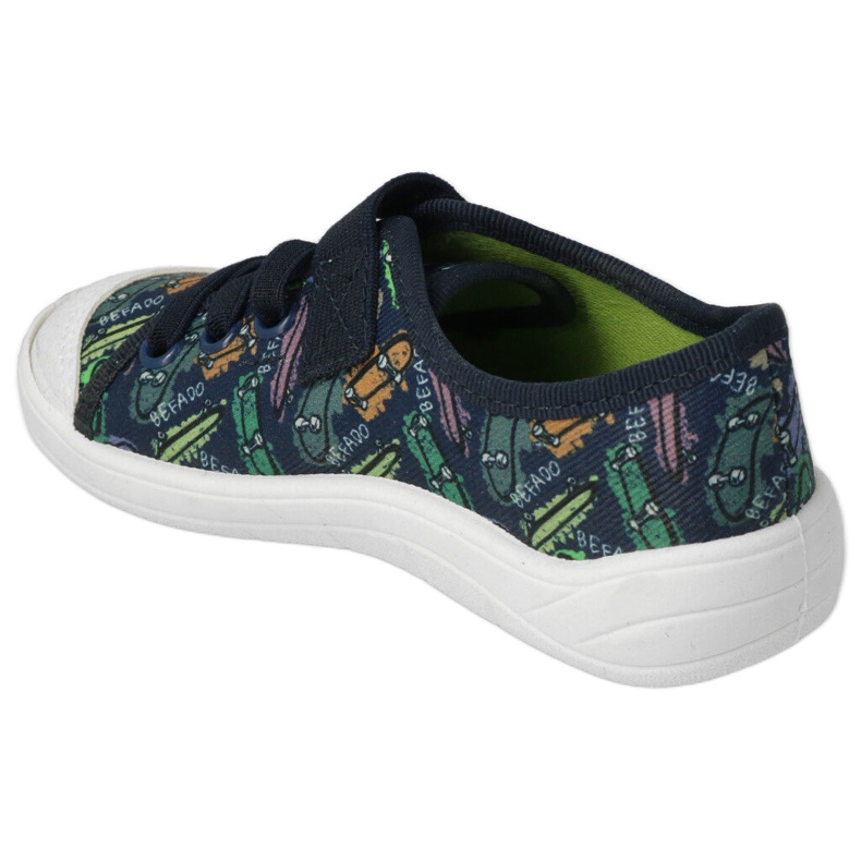 Befado Kinderschuhe 351Y008 navy blau mehrfarbig 1