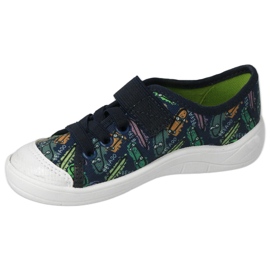 Befado Kinderschuhe 351Y008 marineblau mehrfarbig 2