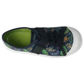 Befado Kinderschuhe 351Y008 marineblau mehrfarbig 3
