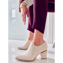 PA1 Brenda Beige Schuhe mit hohen Absätzen 1