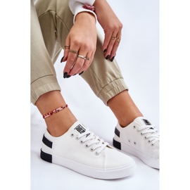 Damen Low Sneakers Big Star LL274039 Weiß 1