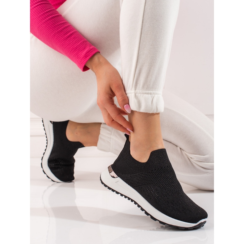 SHELOVET Damen Socken Sportschuhe mit schwarz 2