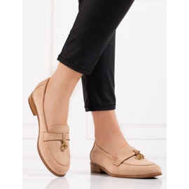 W. Potocki Damen Lords Potocki beige Wildleder 1