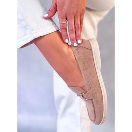 PA1 Milva Khaki Damen-Slipper beige 2