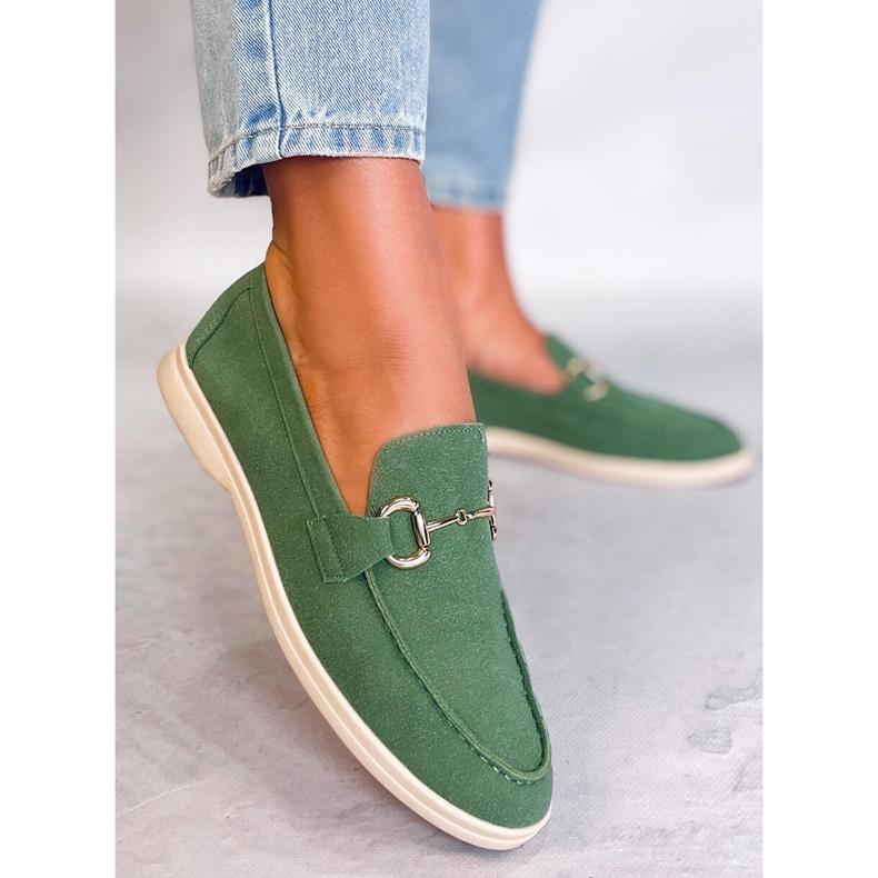 PA1 Milva Green Damen-Slipper grün 1