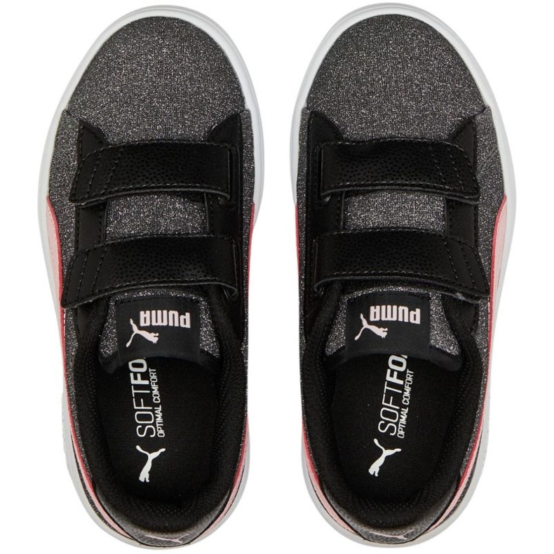Schuhe Puma Smash v2 Glitz Glam V Ps Jr 367378 30 schwarz 1