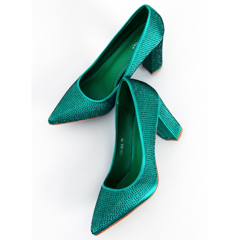 BM Pumps mit Absatz in Marisa Green grün 2
