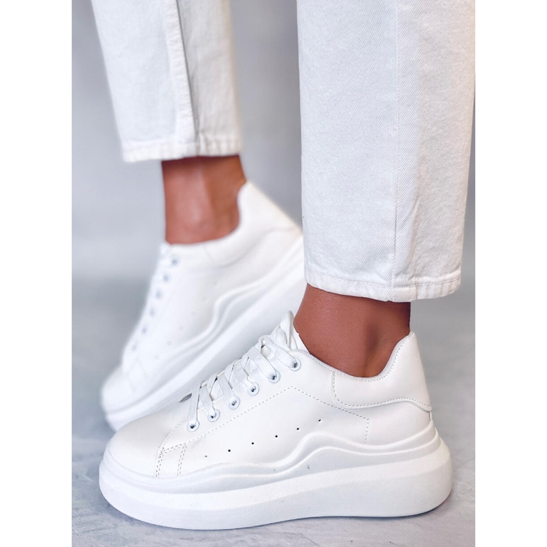 BM Leone White Damen Sportschuhe weiß 1