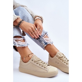 Klassische niedrige Sneakers Big Star LL274094 Beige 1