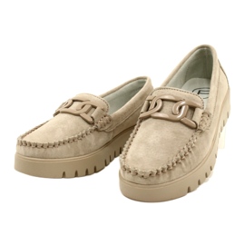 Ledermokassins Filippo DP3334/23 BE beige 3