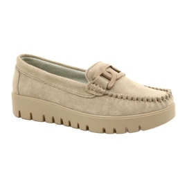 Ledermokassins Filippo DP3334/23 BE beige 1
