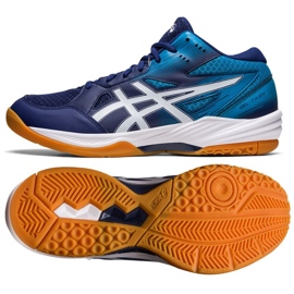 Volleyballschuhe Asics Gel-Task Mt 3 M 1071A078 401 blau blau 1