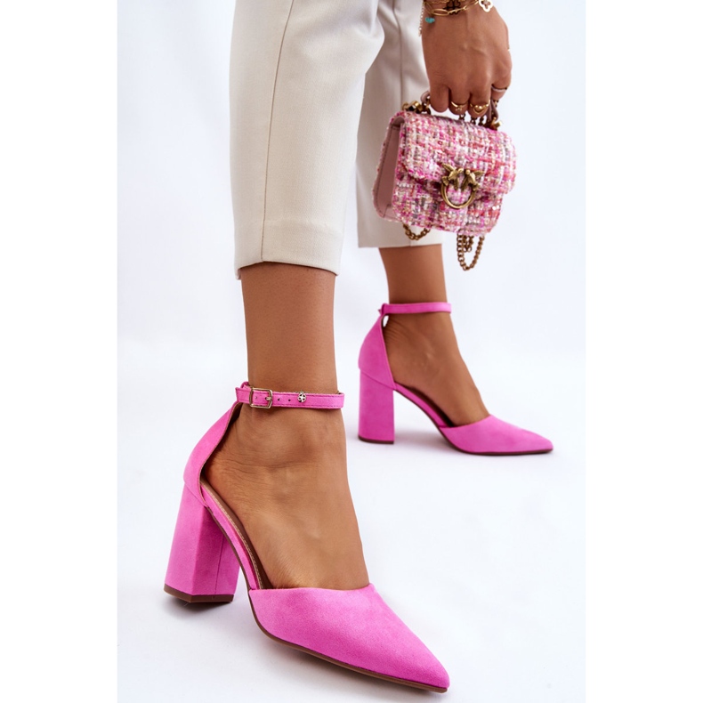 Pumps Lexie Wildleder Rosa 2