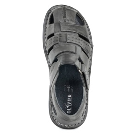 Olivier 467 Graue Herrensandalen 5