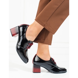 W. Potocki Damenschnürschuh Potocki schwarz 2